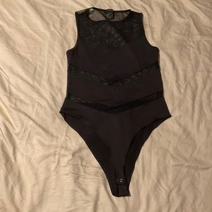 Forever 21 sheer bodysuit - size M